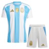 Officiële Voetbalshirt + Korte Broek Argentinië Thuis 2024 - Kids